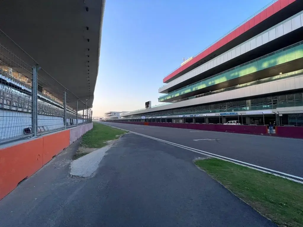 Buddh International Circuit  Car / Bike racing track at Noida